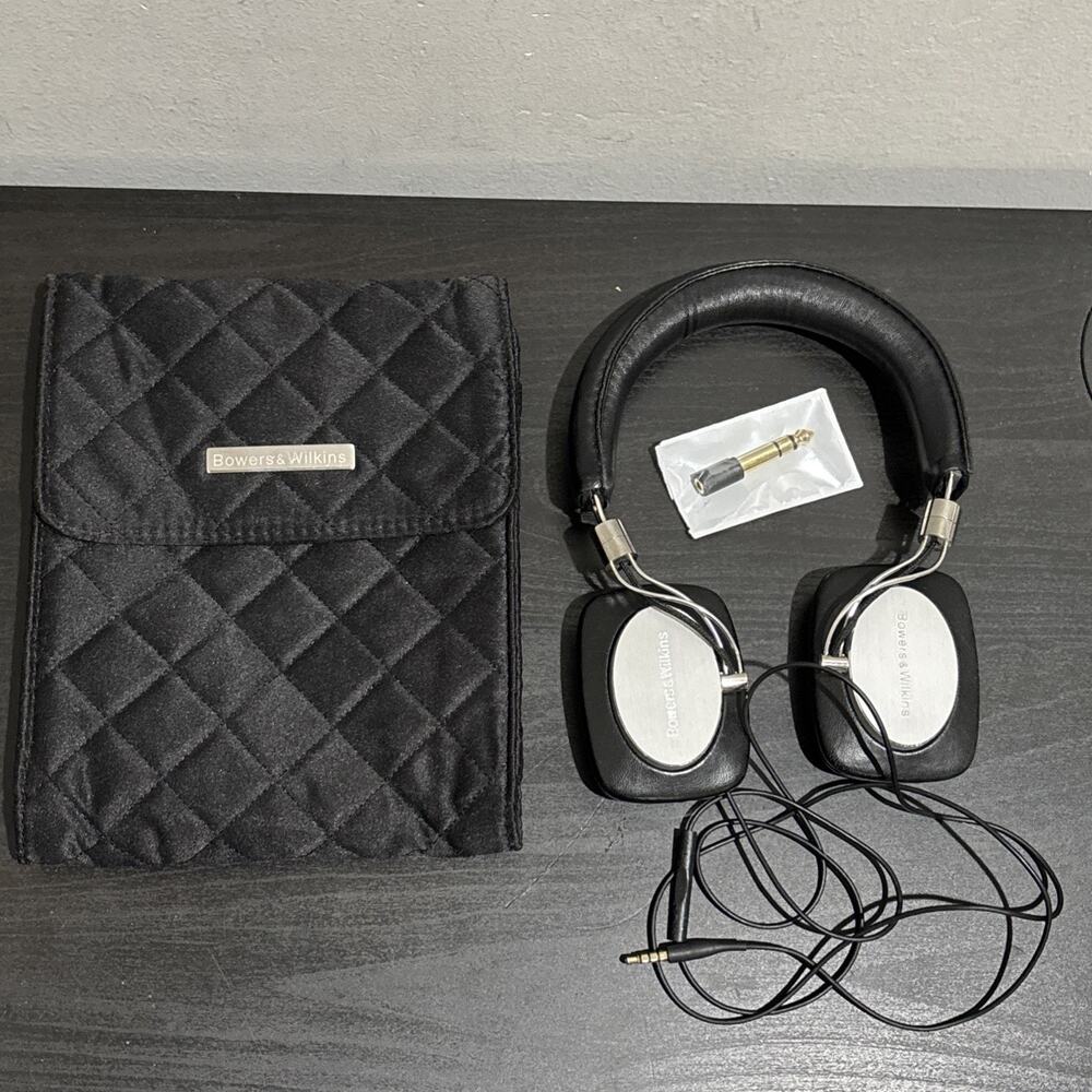 Bowers and Wilkins P5 Wired Headphones AS-IS Only One Side Has Audio For Parts